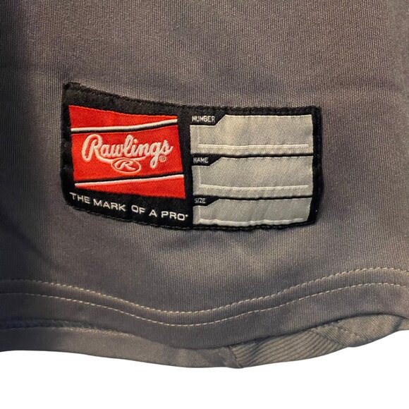 Rawlings Notre Dame Fighting Irish Long Sleeve Performance Pullover Shirt Gray - Picture 5 of 5